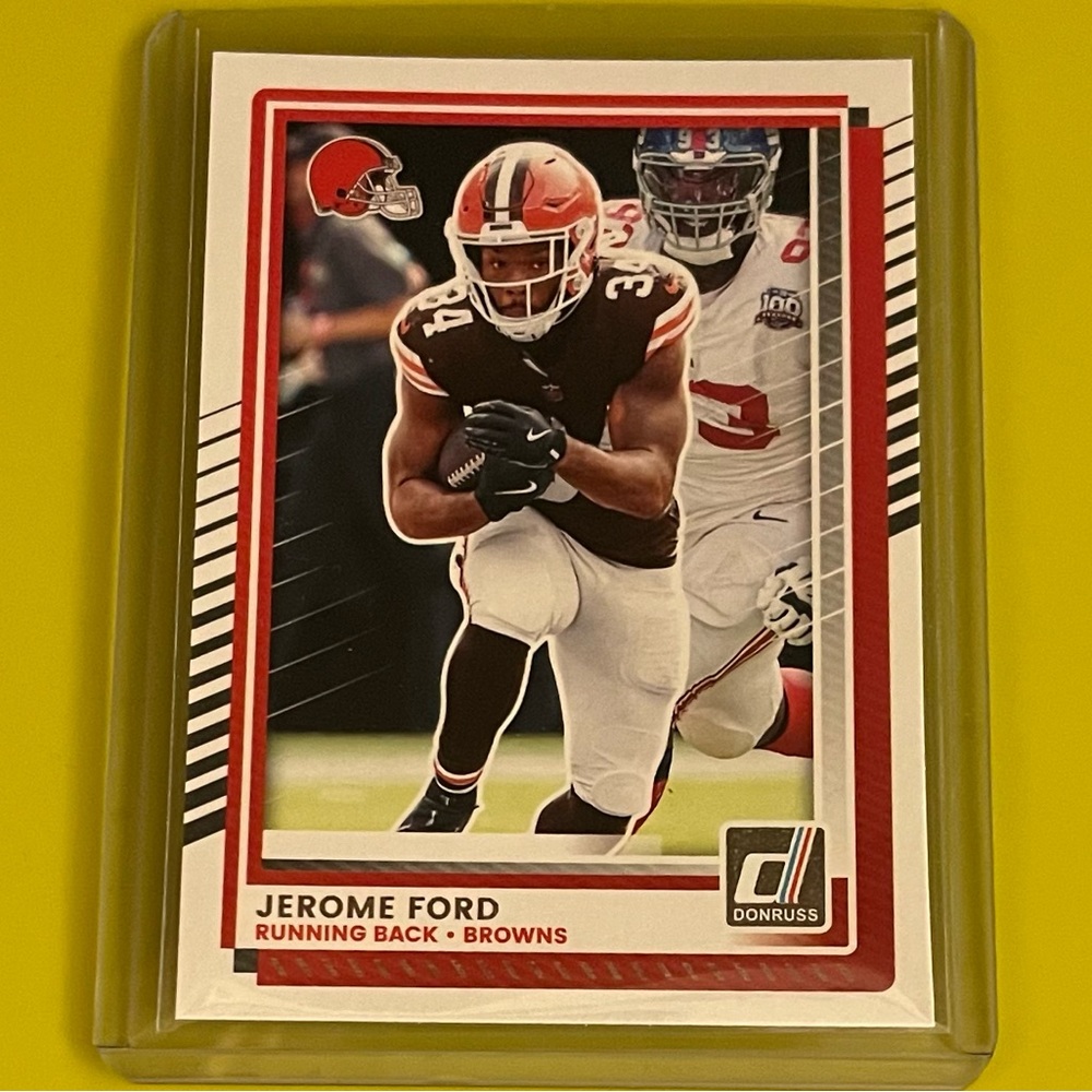Jerome Ford #84 2025 Panini Donruss Football Trading Card